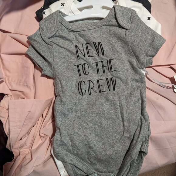 Brand New W/Tags Cloud Island Onsie's 3-6 Months - Picture 1 of 4
